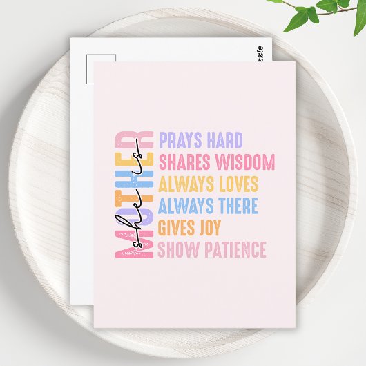 Carte Postale Maman Cadeau Moderne Pour Mère Cool Et Drôle