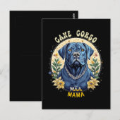 Carte Postale Maman Cane Corso (Devant / Derrière)