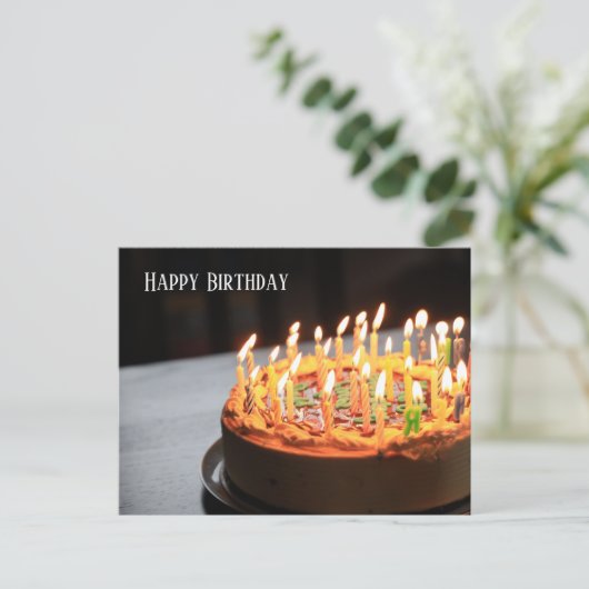 Carte Postale Maman d'anniversaire (Debout devant)