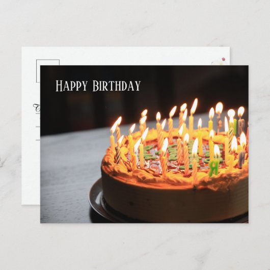 Carte Postale Maman d'anniversaire (Devant / Derrière)