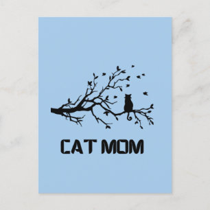 Carte Postale "Maman de chat Purr-parfaitement fière"
