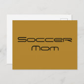 Carte Postale maman de football, référence à Allison hendrix de  (Devant / Derrière)