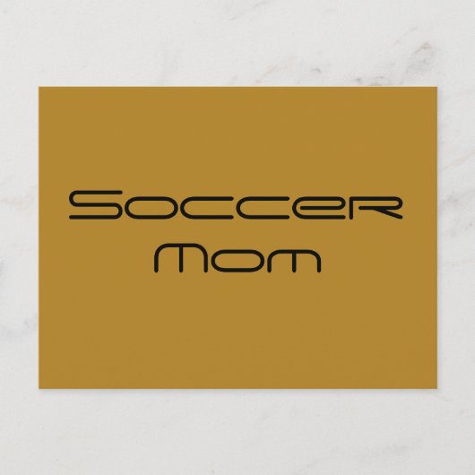 Carte Postale maman de football, référence à Allison hendrix de  (Devant)