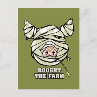 Carte Postale Maman de porc