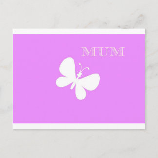 Carte Postale Maman décorative