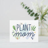 Carte Postale Maman des plantes (Debout devant)
