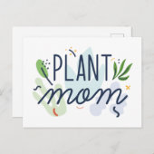 Carte Postale Maman des plantes (Devant / Derrière)