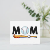 Carte Postale Maman du baseball (Debout devant)