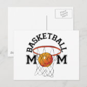 Carte Postale Maman du basket (Devant / Derrière)
