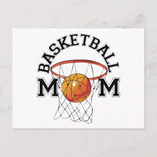 Carte Postale Maman du basket (Devant)