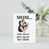 Carte Postale Maman Enfant Mère à Venir  (Debout devant)