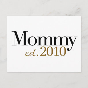 Carte Postale Maman Est 2010