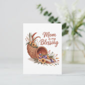 Carte Postale Maman est ma bénédiction (Debout devant)