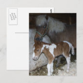 Carte Postale Maman et bébé (Devant / Derrière)