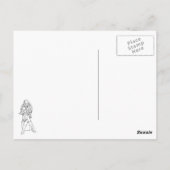 Carte Postale Maman et enfant (Dos)