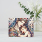 Carte Postale Maman européenne 14 (Debout devant)