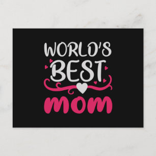 Carte Postale Maman - Meilleure Maman du Monde