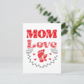 Carte Postale Maman mignonne amour (Debout devant)