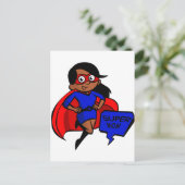 Carte Postale maman noire (Debout devant)