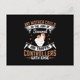 Carte Postale Maman - Occupé comme les contrôleurs de la circula