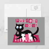 Carte Postale Maman parfaite (Devant / Derrière)