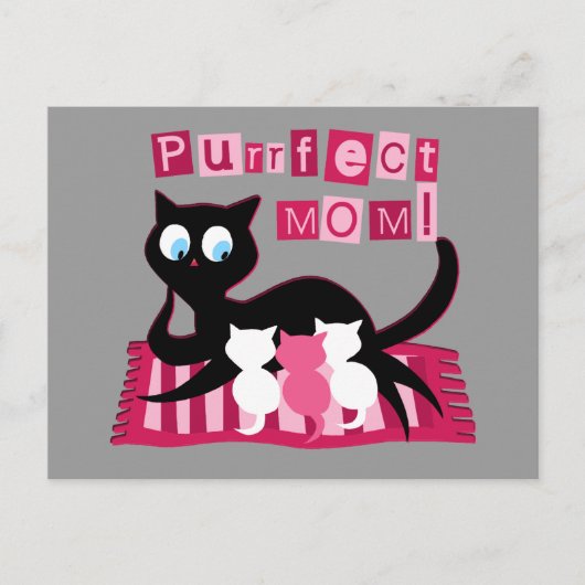Carte Postale Maman parfaite (Devant)