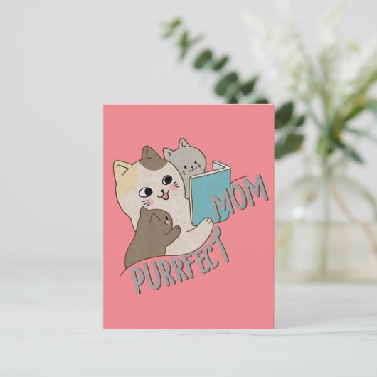 Carte Postale Maman Parfaite (Debout devant)