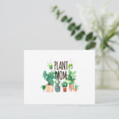 Carte Postale Maman plante - Jardinage, Cadeau Planter Pour Mama (Debout devant)
