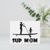 Carte Postale Maman SUP (Debout devant)