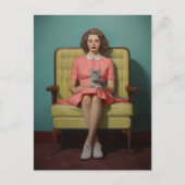 Carte Postale Maman vintage (Devant)