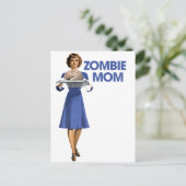 Carte Postale Maman Zombie (Debout devant)