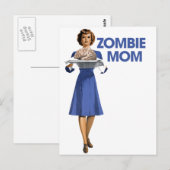 Carte Postale Maman Zombie (Devant / Derrière)