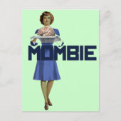 Carte Postale Maman Zombie (Devant)