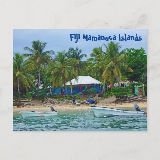 Carte postale Mamanuca Îles Fidji (Devant)