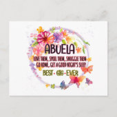 Carte Postale Mamie les aime les gâte les câline (Devant)