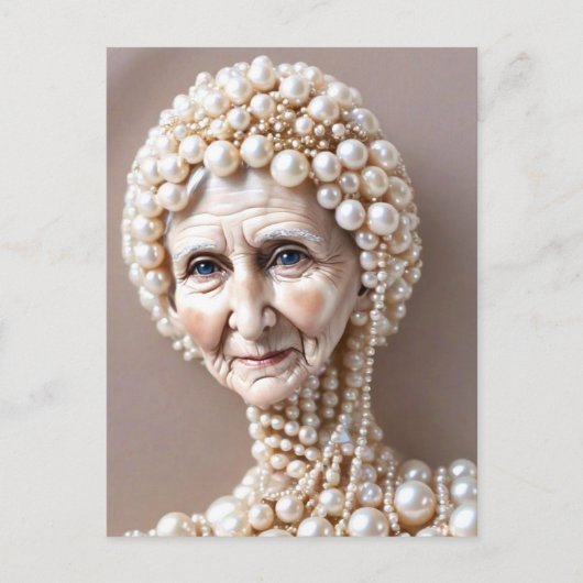 Carte Postale Mamie Perle Bizarre (Devant)