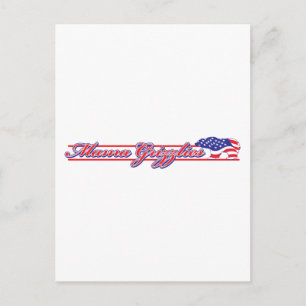 Carte Postale Mamma-Grizzly.Script-eps