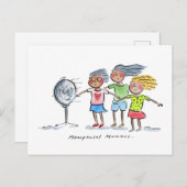 Carte Postale Mammas ménopausal (Devant / Derrière)