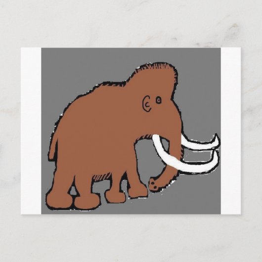 CARTE POSTALE MAMMOTH (Devant)