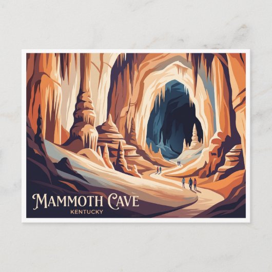Carte Postale Mammoth Cave Kentucky (Devant)