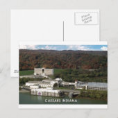 Carte Postale Mammoth Cave KY & Césars Palace IN (Devant / Derrière)
