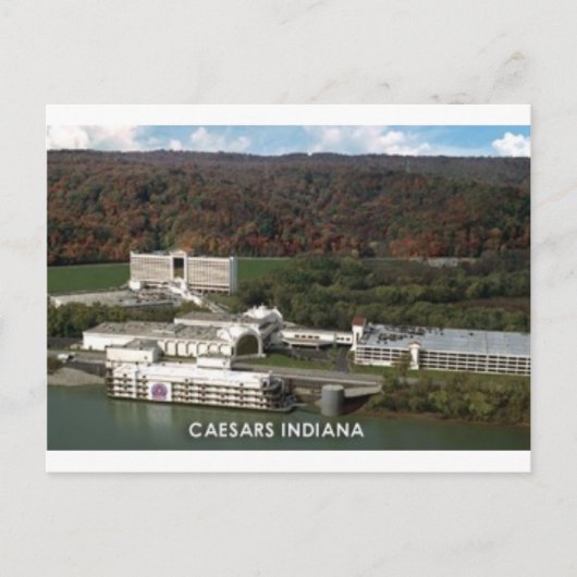 Carte Postale Mammoth Cave KY & Césars Palace IN (Devant)
