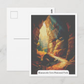 Carte Postale Mammoth Cave National Park, Kentucky USA (Devant / Derrière)