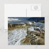 Carte Postale Mammoth Hot Springs, Parc national de Yellowstone, (Devant / Derrière)