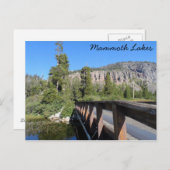 Carte Postale Mammoth Lakes, CA (Devant / Derrière)