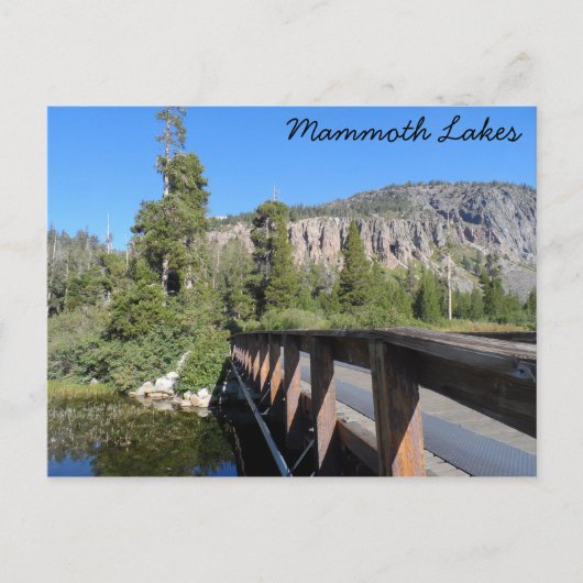 Carte Postale Mammoth Lakes, CA (Devant)