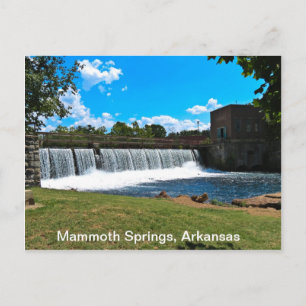 Carte Postale Mammoth Springs Arkansas