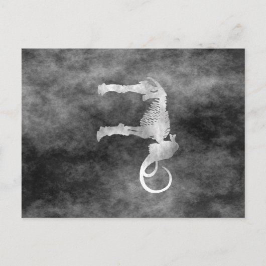 Carte Postale mammouth laineux (Devant)