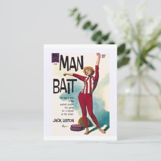 Carte Postale Man Bait ! (Debout devant)