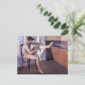 Carte Postale Man Dry Leg par Caillebotte (Debout devant)